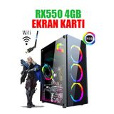 Dmc N31x (PUBG,GTA 5) I7 3770,16GB RAM,256GB SSD,4GB RX550 GDDR5,oyuncu Masaüstü Bilgisayar