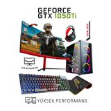 Dmc N42x (PUBG,GTA 5) I5 3470,16gb,500gb Hdd,256gb Ssd.gtx1050ti,23'8 Curved Oyuncu Masaüstü Bilgisayar