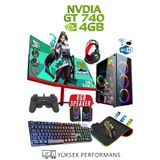 Dmc N48x (GTA 5) I5 4460 (4.NESİL),16gb Ram,1tb Hdd,256gb Ssd,gt740 4gb 24''oyuncu Masaüstü Bilgisayar