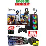 Dmc N98X Oyun Masaüstü Bilgisayarı İntel i7 3770, 16GB RAM, 256GB SSD, 500GB HDD, 8GB RX580