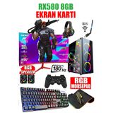 Dmc Nx4 (PUBG,GTA5) I5 3470,16gb,500gb Hdd,256gb Ssd,6gb Gtx1660,24''180hz Oyuncu Masaüstü Bilgisayar