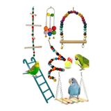 Dmcpetstore 7li set kuş oyuncağı