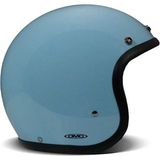 Dmd Jet Retro Açık Motosiklet Kaskı Light Blue