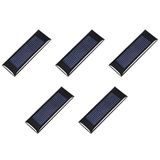 DMiotech 5 Paket 0,5 V 100 mA 53 mm x 18 mm Mini Güneş Paneli Hücre Kendin Yap Elektrik Gücü Projesi için