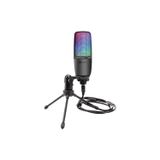 DMK003 RGB Tripodlu PC/PS5 Uyumlu Siyah Oyuncu ve Yayıncı Mikrofonu