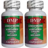 Dmp Ginkgo Biloba Korean Red Ginseng With Macamax 2 Kutu Toplam 240 Kapsül