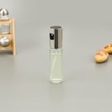 DMR 100 ml Şeffaf Sprey Püskürtmeli Cam Yağlık