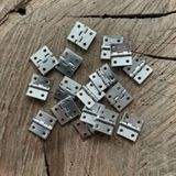 Dmr 1cm Mini Menteşe Nikel Renk Tavla Ve Kutu Menteşe 10 10mm 12adet