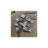 Dmr 1cm Mini Menteşe Nikel Renk Tavla ve Kutu Menteşe 10*10MM 12ADET - 1 CM