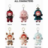 DMR Accessoire 6 Adet Skullpanda Labubu Sürpriz Kutu Rasgele Renk 6lı Set Gotik Kız Bebek Skull Panda - Karışık Çok Renkli