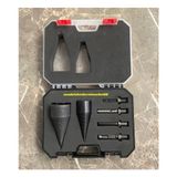 Dmr Bits Sds Şöminelik Kütük Yarma Vidası Odun Ayırma Kütük Ayırma Aparatı Seti 6pcs - 32MM - Siyah
