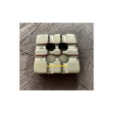 Dmr Gold Pirinç Küllük Puro Küllüğü Siğara Küllük 10*10CM Parlak Sarı - PİRİNÇ