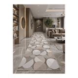 DMR Halı Sarar Lux 004 Vizon Kaymaz Taban Salon Hol, Koridor Mutfak Yıkanabilir Jel Kesme Yolluk Halı