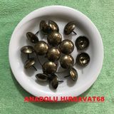 Dmr Kabara Raptiye Koltuk Çivisi Renk Antik Bakır Çapı:18 mm 10ADET - Antik Bronz - 18MM