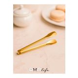 DMR LİFE Gold Altın Çelik Şeker Maşası 1 Adet (DESENLİDİR)