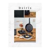 DMR LİFE Osiris Döküm/Granit 3 Parça Tava Sahan Set (20-24-28CM)