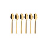 Dmr Life Pırlanta Titanyum Gold Tatlı Kaşık 6 Adet