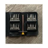 Dmr Mini Tork Yıldız Tornavida Seti Saat Telefon Tornavida Seti 25PCS - Gri - 25MM