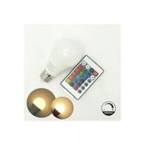 Dmrled Uzaktan Kumandalı Rgb Led Ampul 9 Watt E27 Gün Işığı 16 Ton Işık