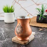 Dmt Copper Gaziantep Bakır El Yapımı Kupa El İşlemeli Bardak (Otantik Kutulu)Hediyelik