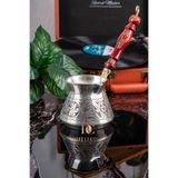 DMT COPPER HOME 4 Kişilik 450 ml El İşlemesi Bakır Cezve – Gaziantep El Yapımı Türk Kahvesi Cezvesi