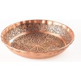 Dmt Copper Home Bakır Çerezlik Kuruyemiş Sunumluk 14 cm x 2,5 cm