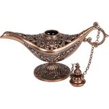 Dmt Copper Home Dmt Gaziantep Bakır Buhardanlık-Tütsülük Sihirli Lamba Alaattin Yükseklik 12 cm - 1 Adet