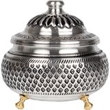 Dmt Copper Home Dmt Gaziantep Bakır Şekerlik Zımba El Nakışlı Boy :12CM