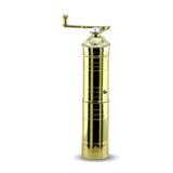 DMT COPPER HOME El Yapımı Pirinç Kahve Değirmeni, 22 cm, Osmanlı Tarzı, Manuel Türk Kahve ve Baharat Öğütücü, Dekoratif Mutfak Aksesuarı, 100 gr Kapasiteli