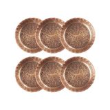 Dmt Copper Home Gaziantep Bakır Çerezlik Seti Kuruyemiş 6 'lı SET(12CM x 2,5cm)