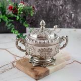 Dmt Copper Home Gaziantep Bakır Zamak 2 Adet Şekerlik Kase Yük:11cm Geniş:13 Cm&(2'Li Set Takımı)