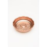 DMT COPPER HOME Gaziantep Bakırdan Otantik Hamam Tası Çap:20 Cm 0,9mm Kalınlık
