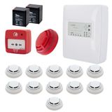 Dmtech Fp9000l-2-11 Konvansiyonel Sistem Yangın Alarm Seti 11 Li
