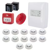 Dmtech Fp9000l-2-12 Konvansiyonel Sistem Yangın Alarm Seti 12 Li