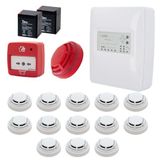 Dmtech Fp9000l-2-13 Konvansiyonel Sistem Yangın Alarm Seti 13 Lü