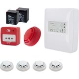 Dmtech Fp9000l-2-4 Konvansiyonel Sistem Yangın Alarm Seti 4 Lü