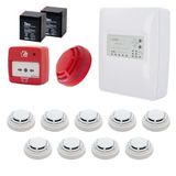 Dmtech Fp9000l-2-9 Konvansiyonel Sistem Yangın Alarm Seti 9 Lu