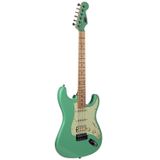 DMX Guitars DEG100 HSS SSG Elektro Gitar (Satin Surf Green)