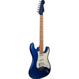 DMX Guitars DEG100 HSS TB Elektro Gitar (Transparent Blue)