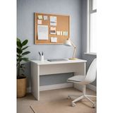 Dmz Home Concept Modern Çalışma Masası 120X60 cm | Mdf Ofis & Ders Masası | Ergonomik 75 cm Yükseklik - Beyaz