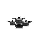 Dn 20028 7pcs Döküm Tencere Seti(18-24-26CM) tava 26 Cm Dir
