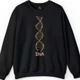 Dna Bisiklet Zinciri Genetik Hayat Ağacı Evrim Baskılı Sweatshirt
