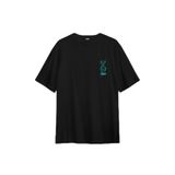 Dna Bisiklet Zinciri Genetik Hayat Ağacı Evrim Sırt Ön Baskılı Oversize Tişört Unisex T-Shirt Siyah