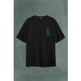 Dna Bisiklet Zinciri Genetik Hayat Ağacı Evrim Sırt Ön Baskılı Oversize Tişört Unisex T-Shirt