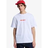 DNA CLICKER Beyaz Bisiklet Baskılı Erkek T-Shirt