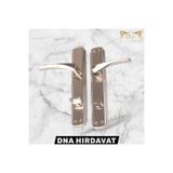 DNA HIRDAVAT Bravo WC Aynalı Sol Yön Kapı Kolu Saten ( 1 Takım )