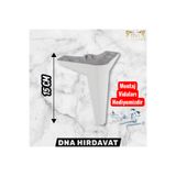 DNA HIRDAVAT Plastik Ayak Mobilya Koltuk Masa Dolap Baza Ayağı (Siyah-Beyaz-Kahve)