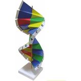 Dna Modeli 1 Paket Kartondan Dna Yapım Seti Dna Sarmalı Deney Yapım Seti Okul Materyali Fen Bilimleri - Standart