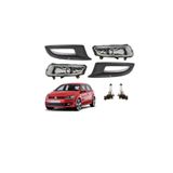 DNA Volkswagen Polo 2009 2013 Sis Farı Seti Sisli Krom Uyumlu
