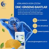 Dnc International Hızlı Etkili Doğal Ginseng Ağrı Bandı 2!li Paket Eklem Için Rahatlatıcı Uzun Süreli Etki 25 Bant